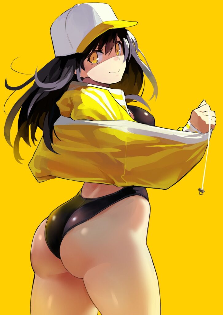 競泳水着の二次エロ画像で!