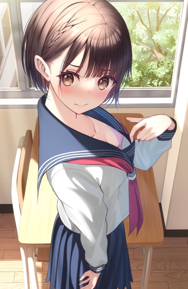 胸チラのエロ画像をランダムに貼っていくスレ