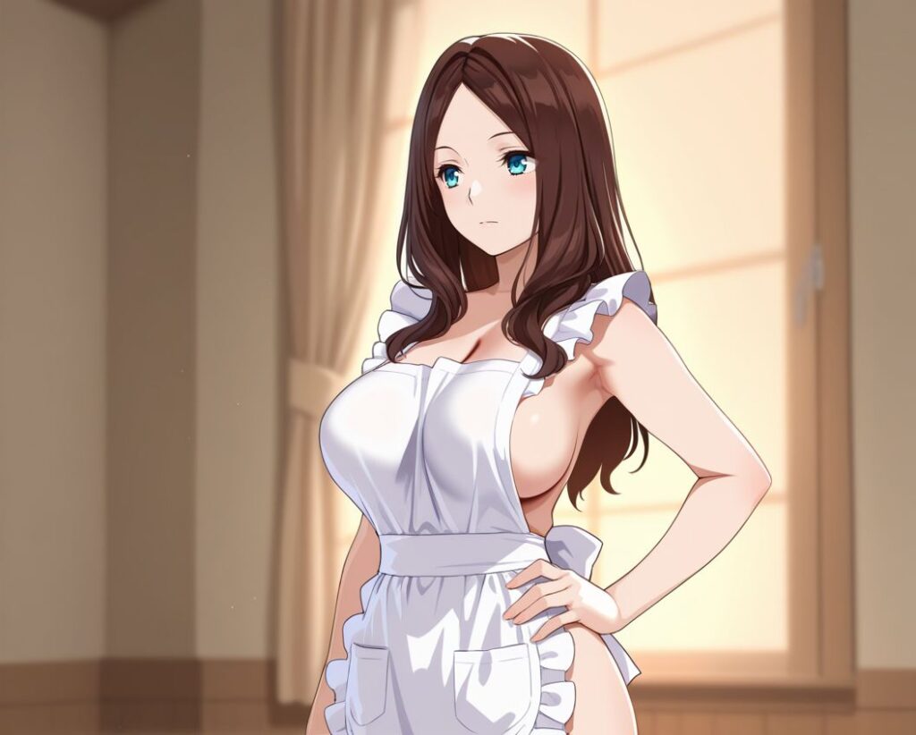 裸エプロンのエロ画像集めてみたよ!