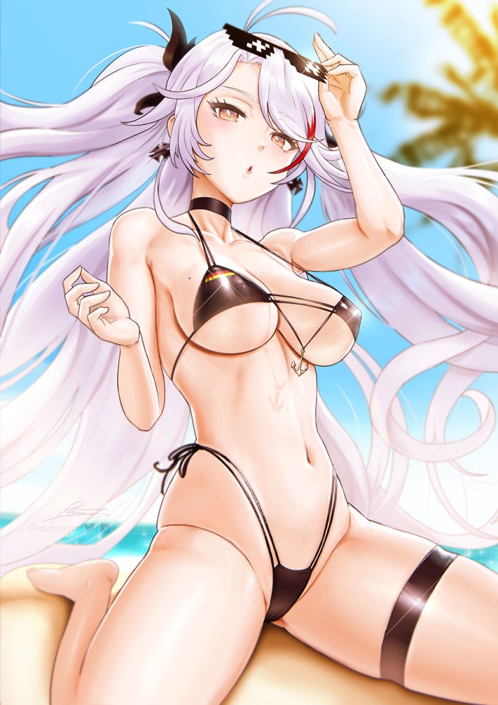 銀髪のエロ可愛い画像貼っていくぜ!