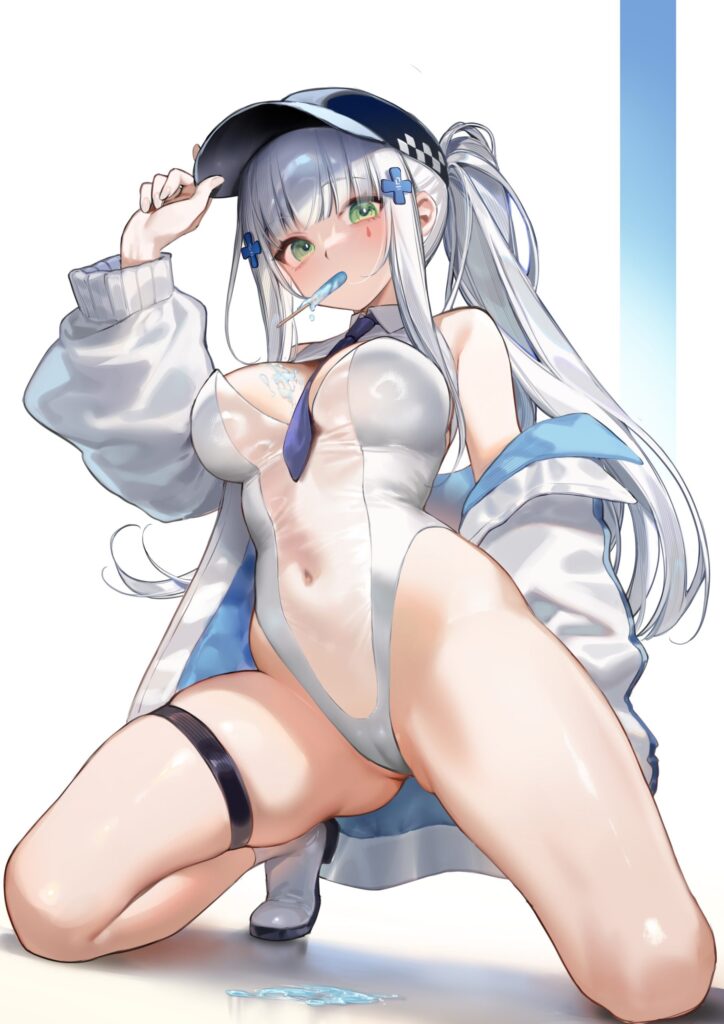 威力バツグンな銀髪の二次エロ画像詰め合わせ