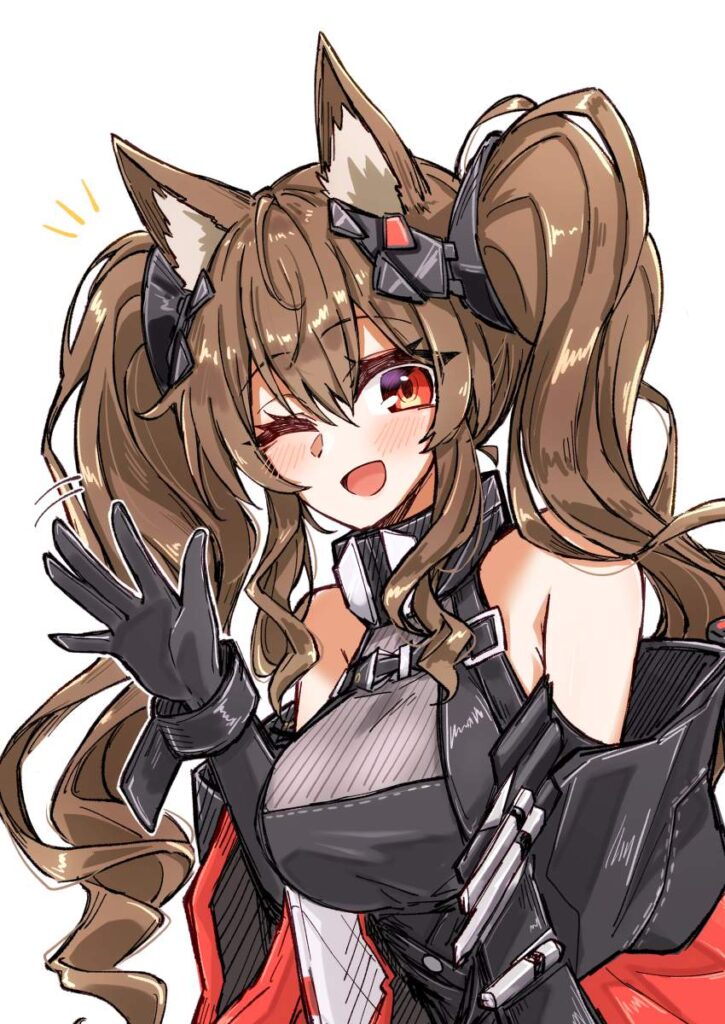 アークナイツのエロ画像フォルダを解放していく