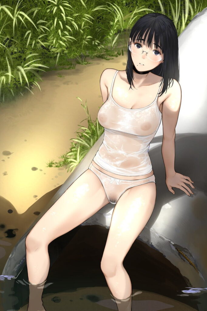 濡れ透けのエロ画像なんです!