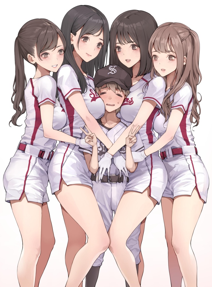 ハーレムのエロい画像