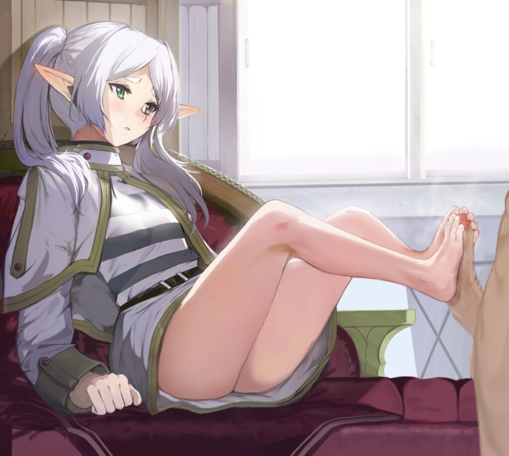 足コキのエロ画像を集めてみた