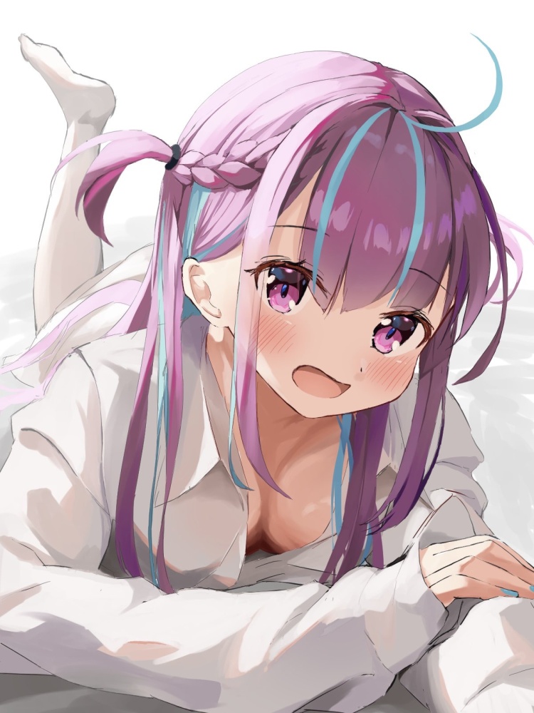 胸チラのエロ画像
