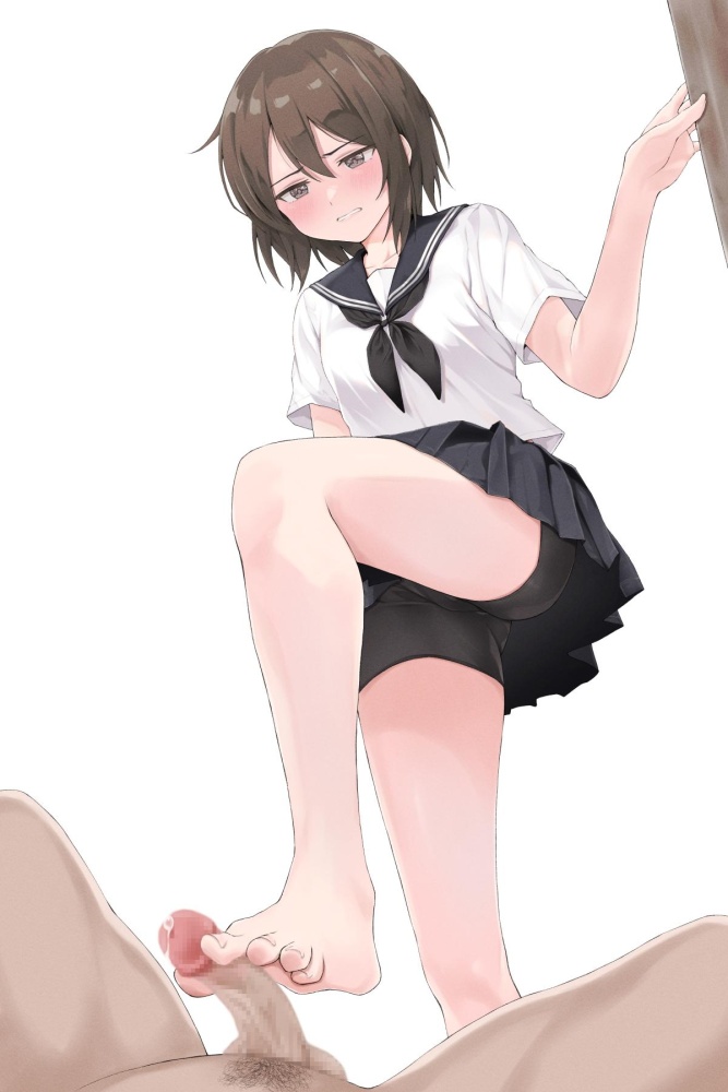 足コキについてのエロ画像