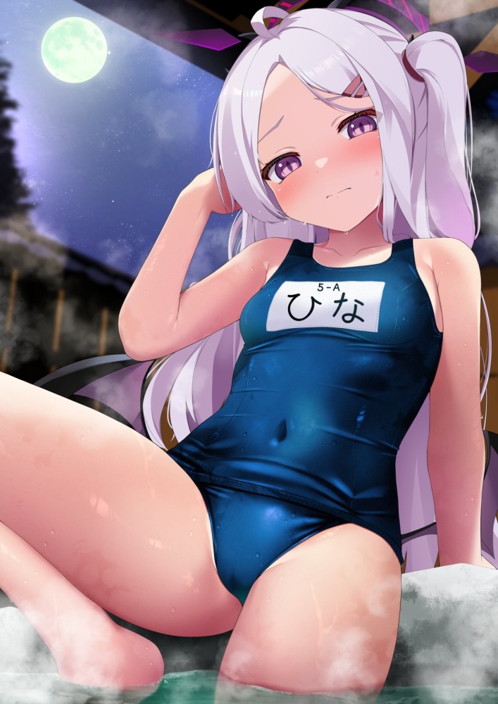 温泉の虹エロ画像
