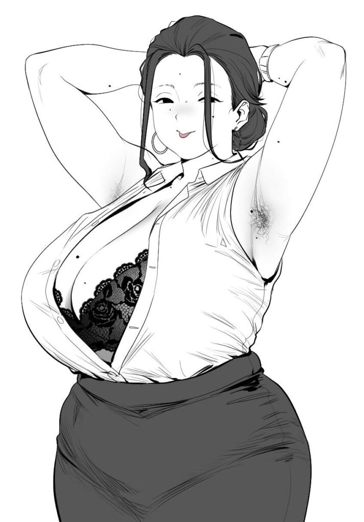 わきフェチの二次元エロ画像。