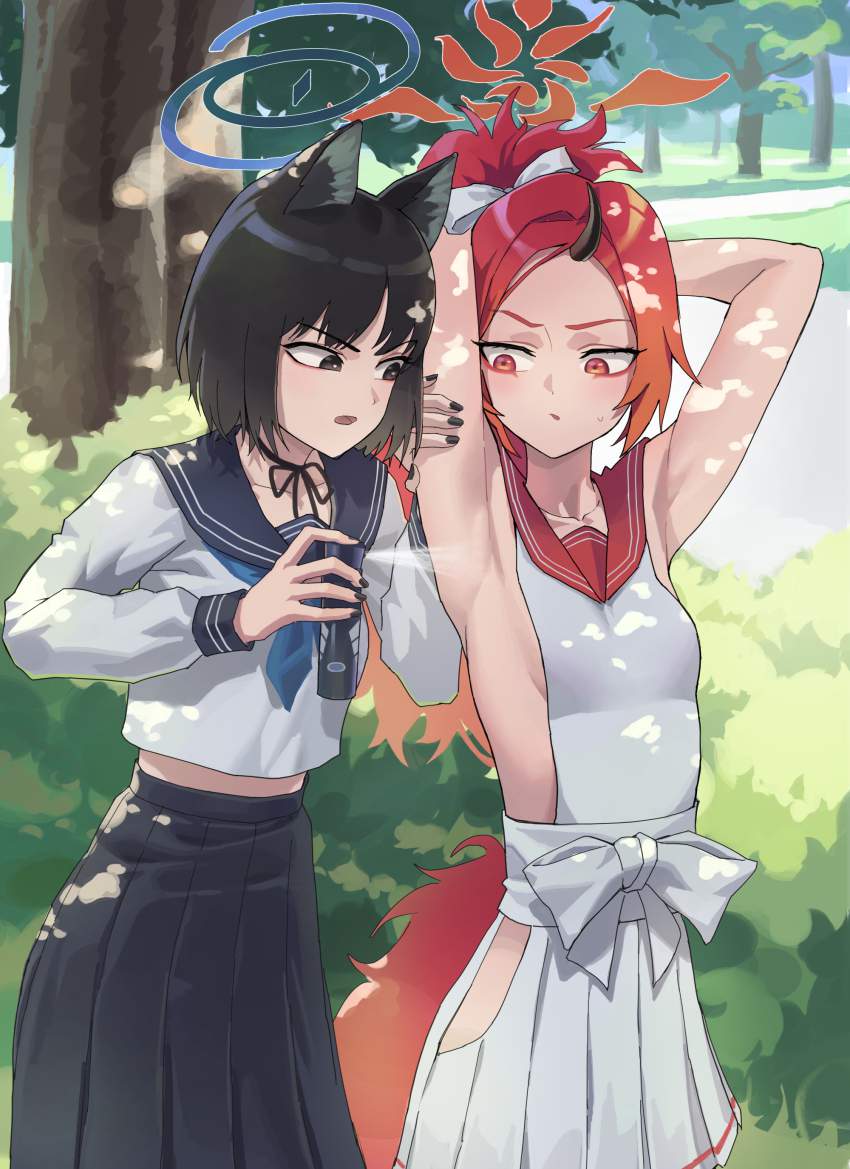 わきフェチの二次元エロ画像。