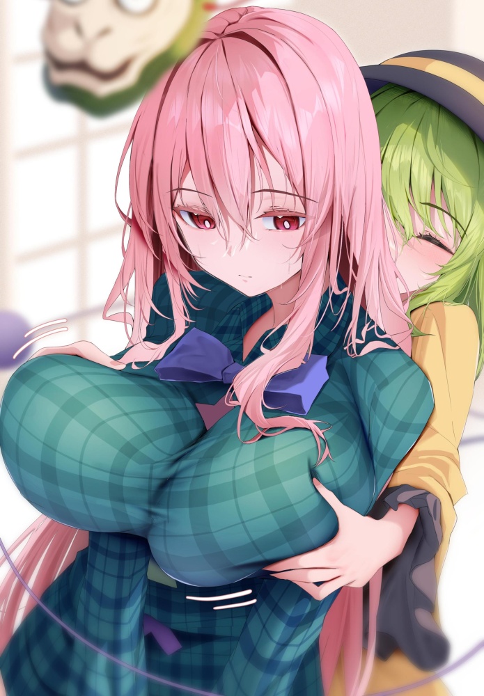 乳揉みのドエロい画像
