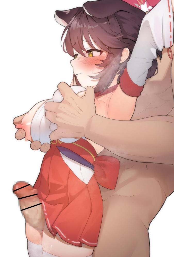乳揉みのドエロい画像