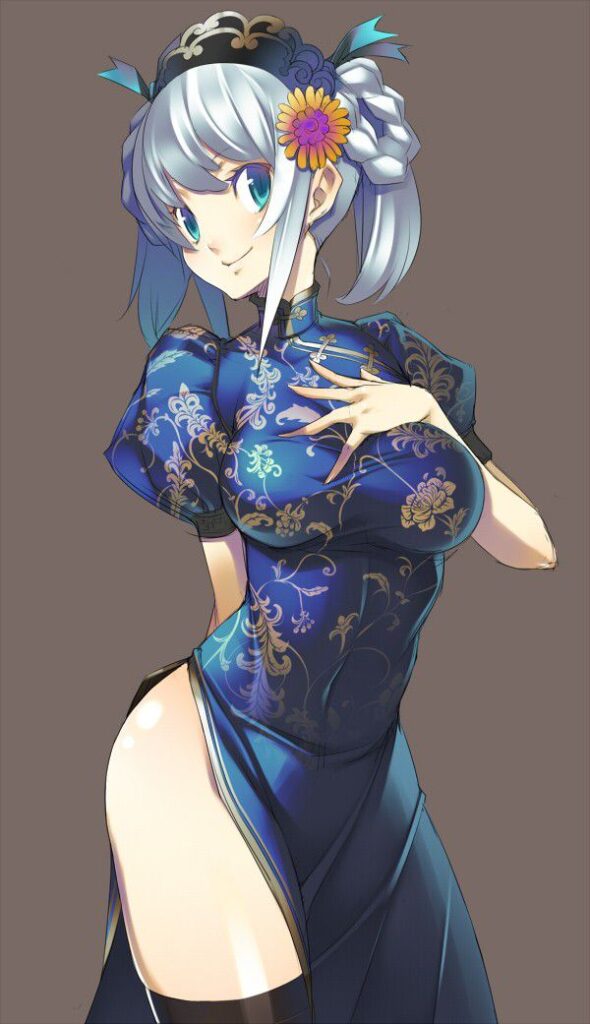 チャイナドレスの二次エロ画像