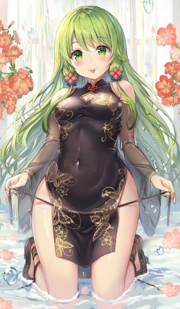 チャイナドレスの二次画像がヌけすぎてこまる件について
