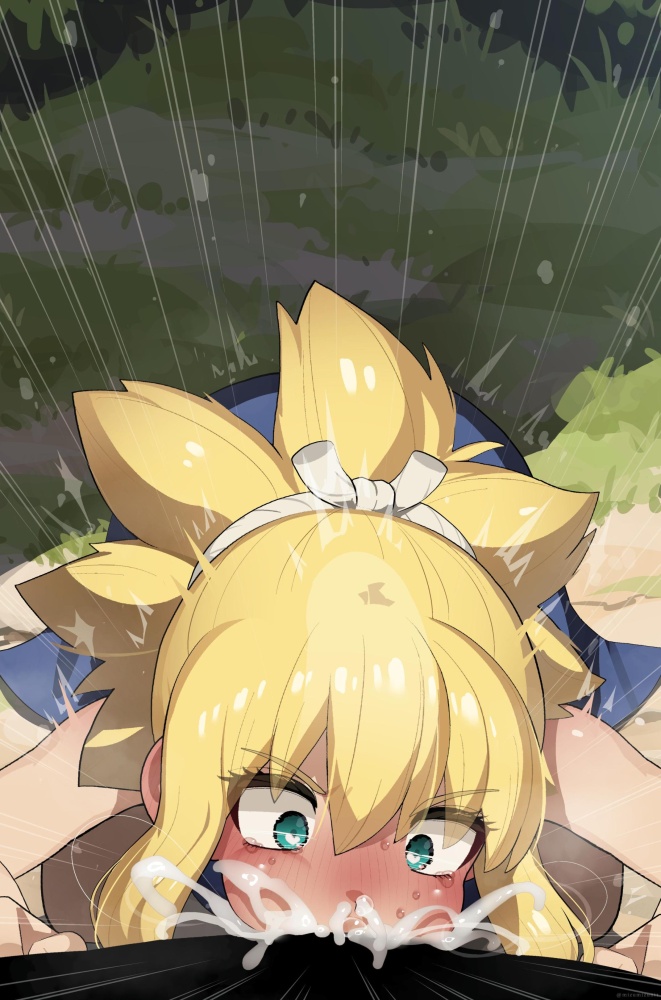 口内射精の二次エロ画像を愛でる。