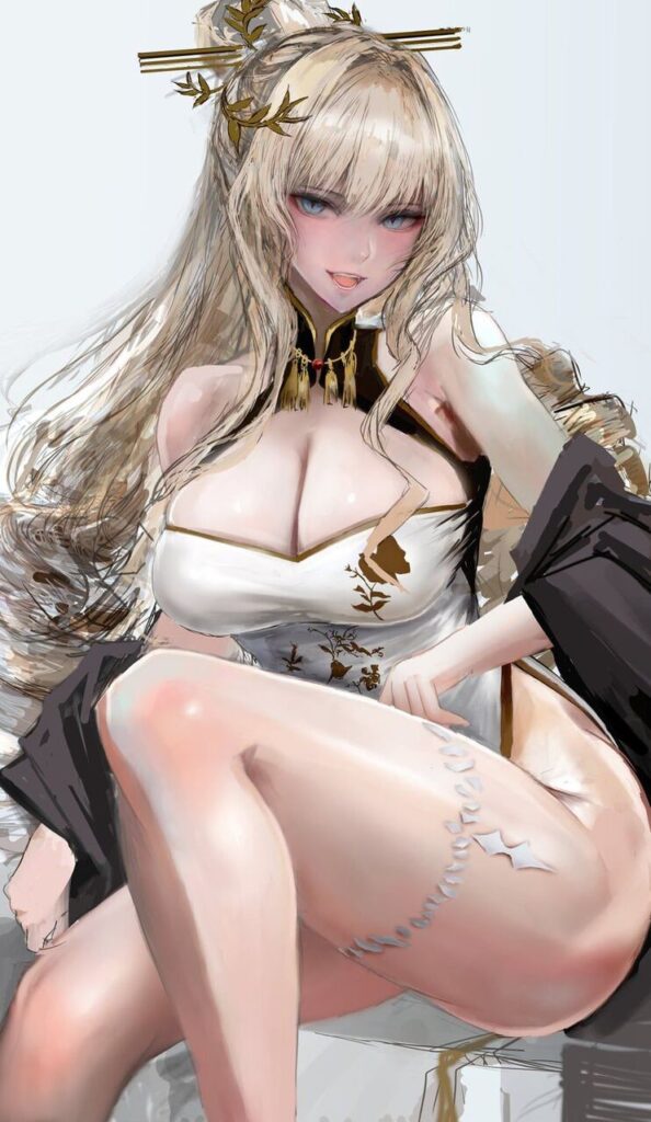 チャイナドレスの二次エロ画像