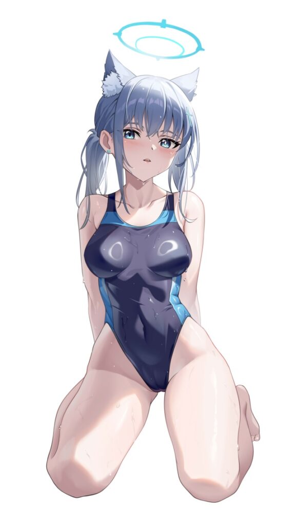 競泳水着の高画質なエロ画像を探してみました!
