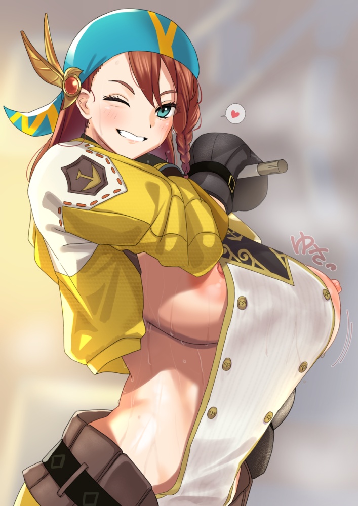 威力バツグンな乳首の二次エロ画像詰め合わせ