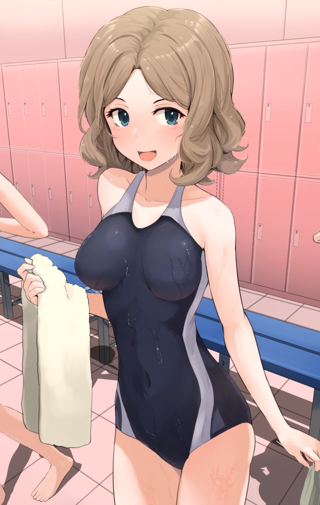 競泳水着の高画質なエロ画像を探してみました!