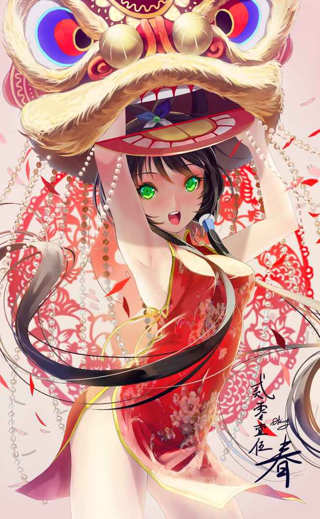 チャイナドレスの二次エロ画像