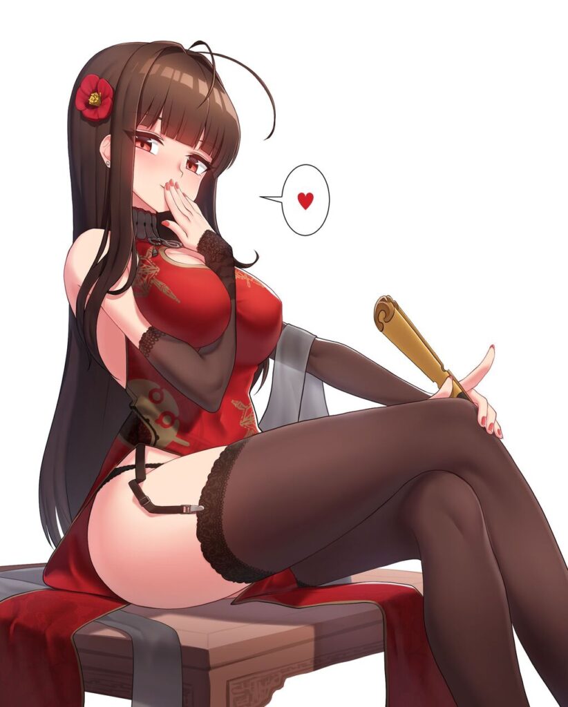 今夜のオナネタ画像はチャイナドレスでございます。