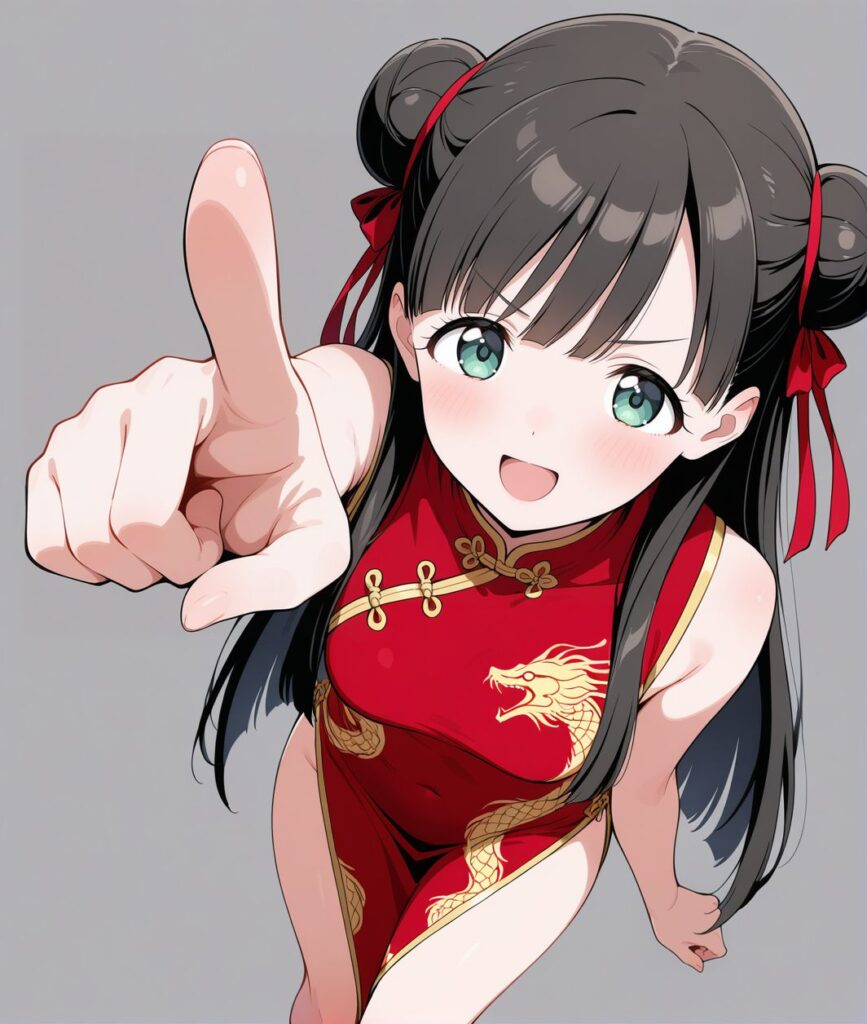 今夜のオナネタ画像はチャイナドレスでございます。