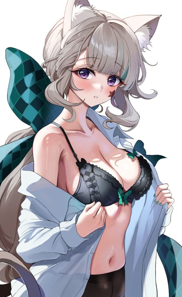 【二次】ポニーテールのメチャシコで可愛い女の子のエッチな画像