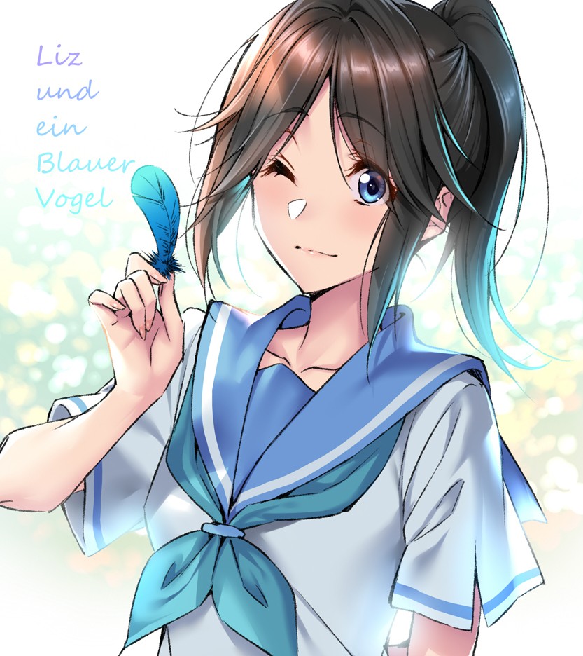 【二次】ポニーテールのメチャシコで可愛い女の子のエッチな画像