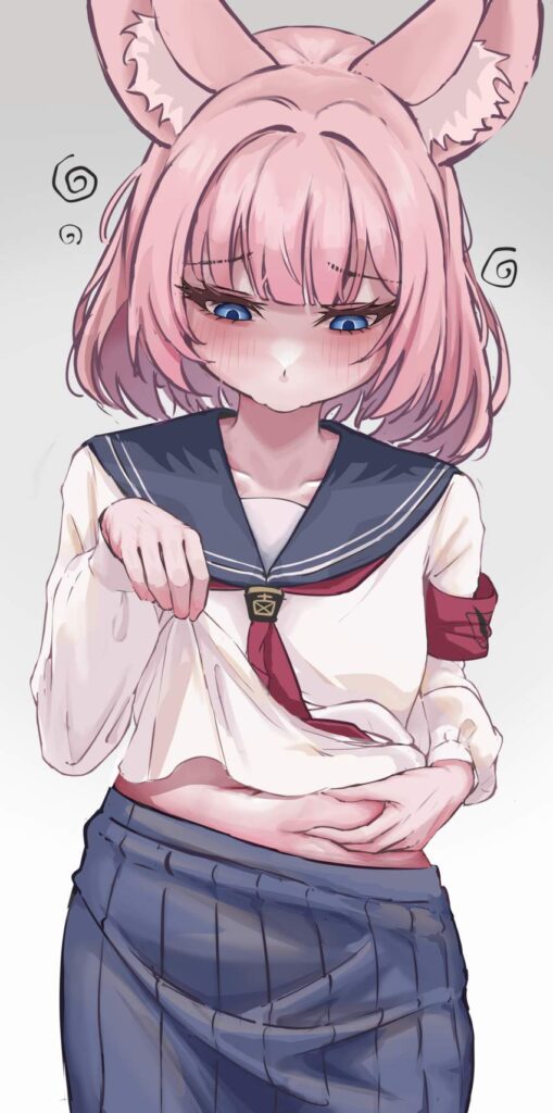 ブルーアーカイブの二次エロ画像でいい夢みましょ♪