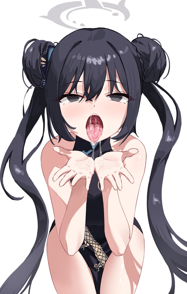 舌の背徳感あふれるエロ画像