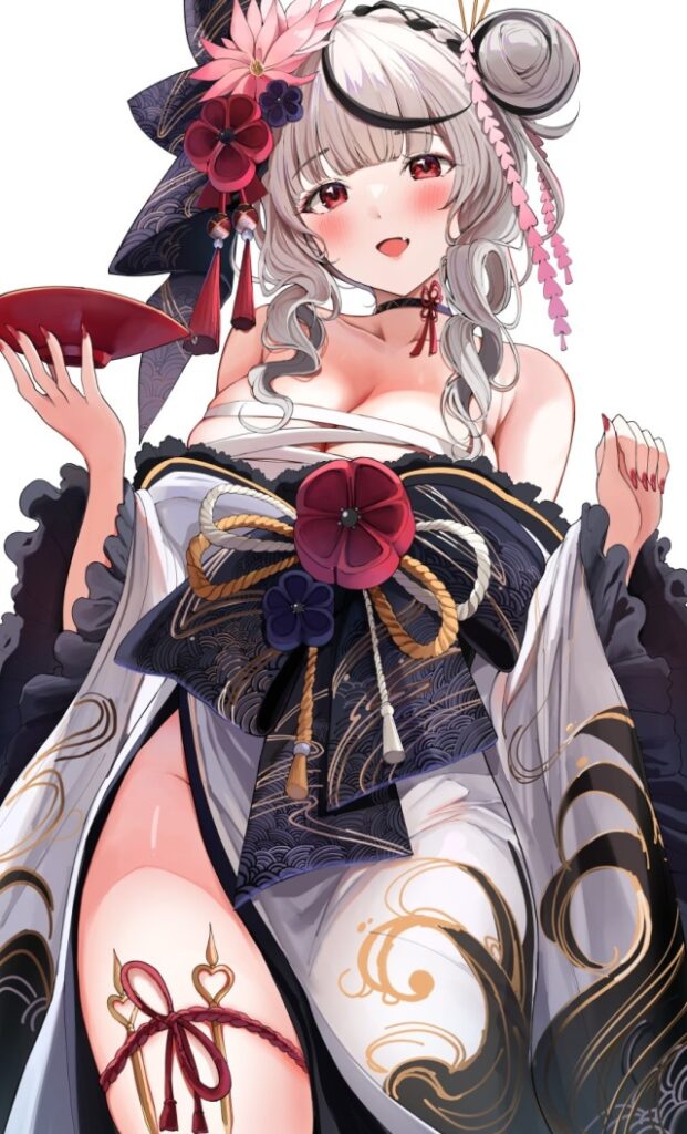 【二次】和服・浴衣のメチャシコで可愛い女の子のエッチな画像