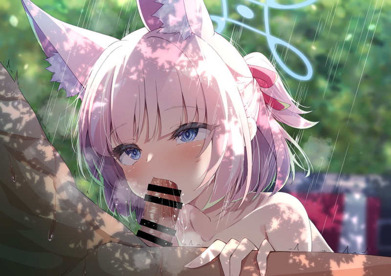 クッソ可愛いブルーアーカイブ系美少女で妄想!ハメ撮り中出し!