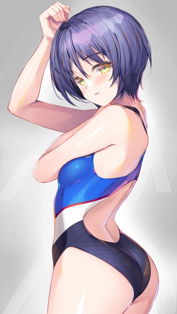 競泳水着の高画質なエロ画像を探してみました!