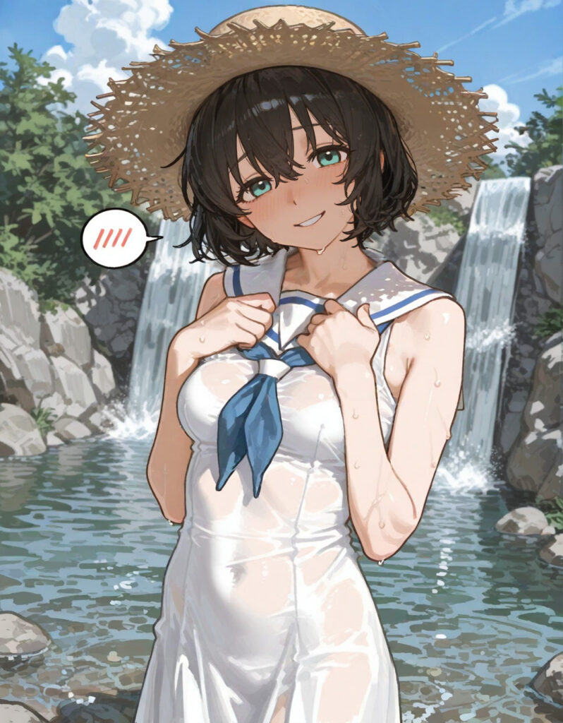 帽子の二次エロ画像でいい夢みましょ♪
