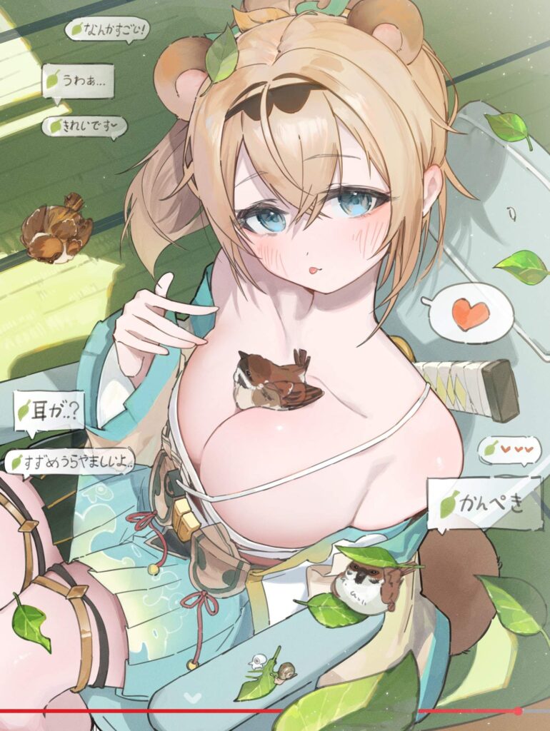 和服・浴衣の二次元エロ画像。