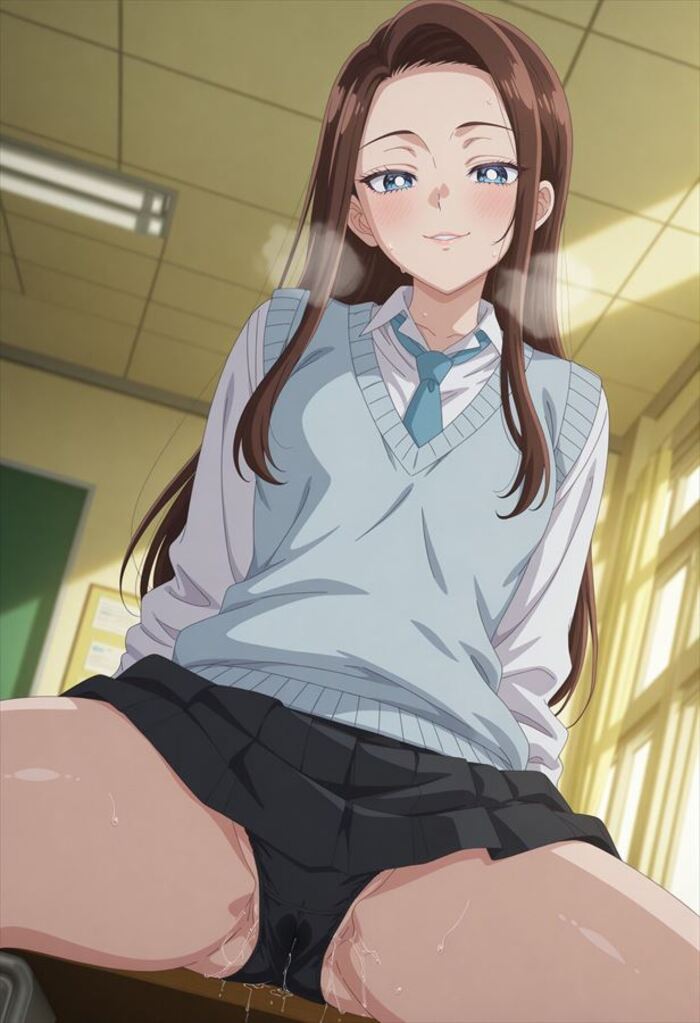 【二次】パンチラのメチャシコで可愛い女の子のエッチな画像