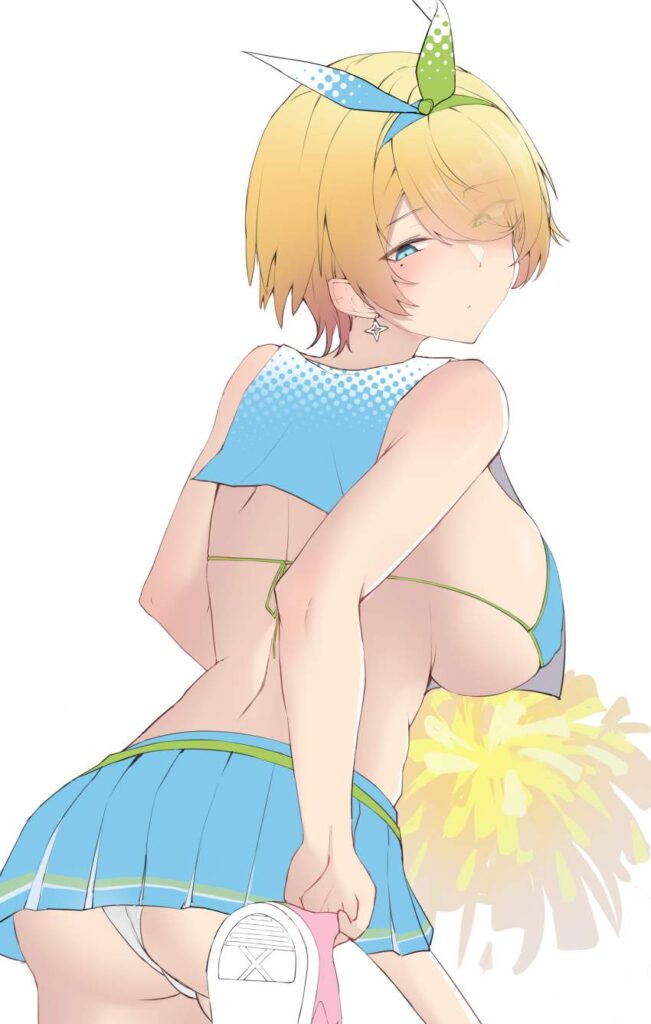 【二次】パンチラのメチャシコで可愛い女の子のエッチな画像