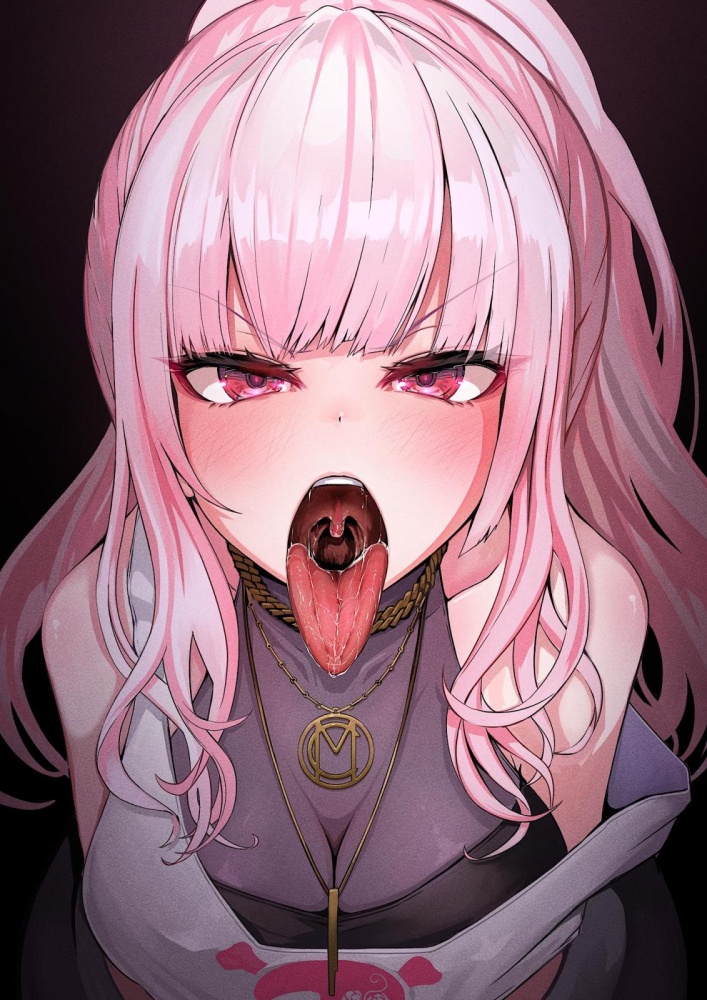 舌の萌えイラスト