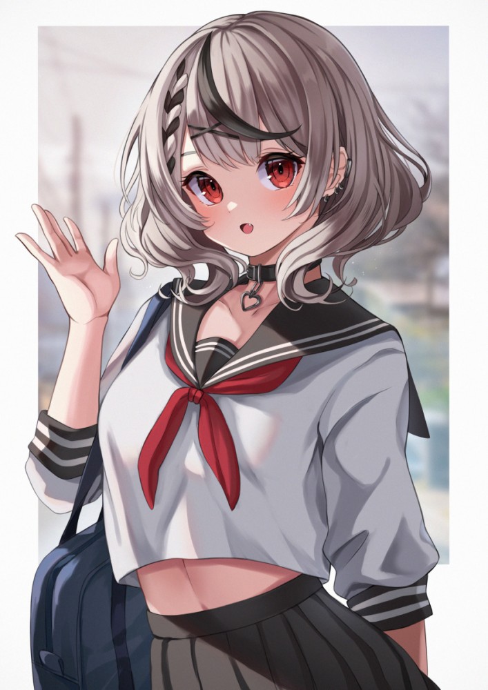 銀髪の二次エロ画像で抜きたい!