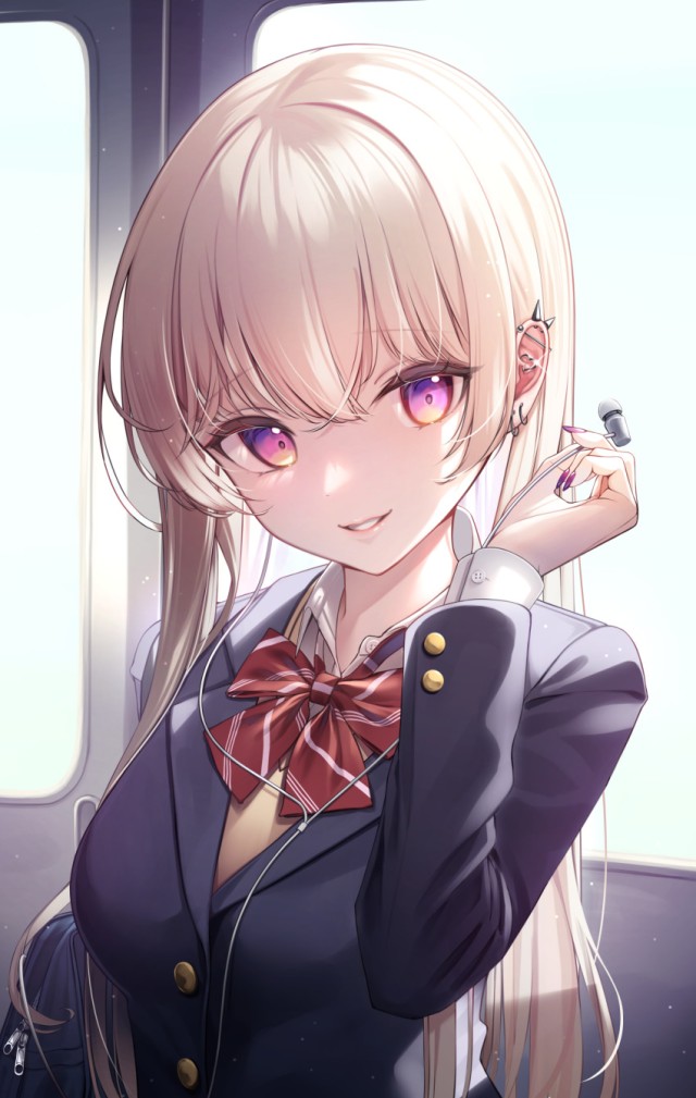 銀髪の二次エロ画像で抜きたい!