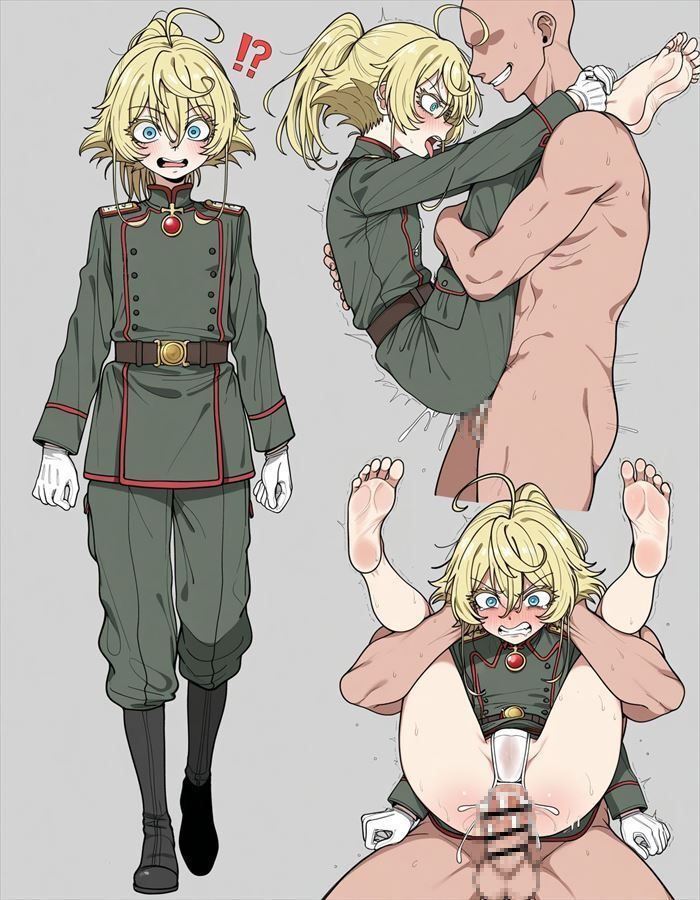 威力バツグンな幼女戦記の二次エロ画像詰め合わせ