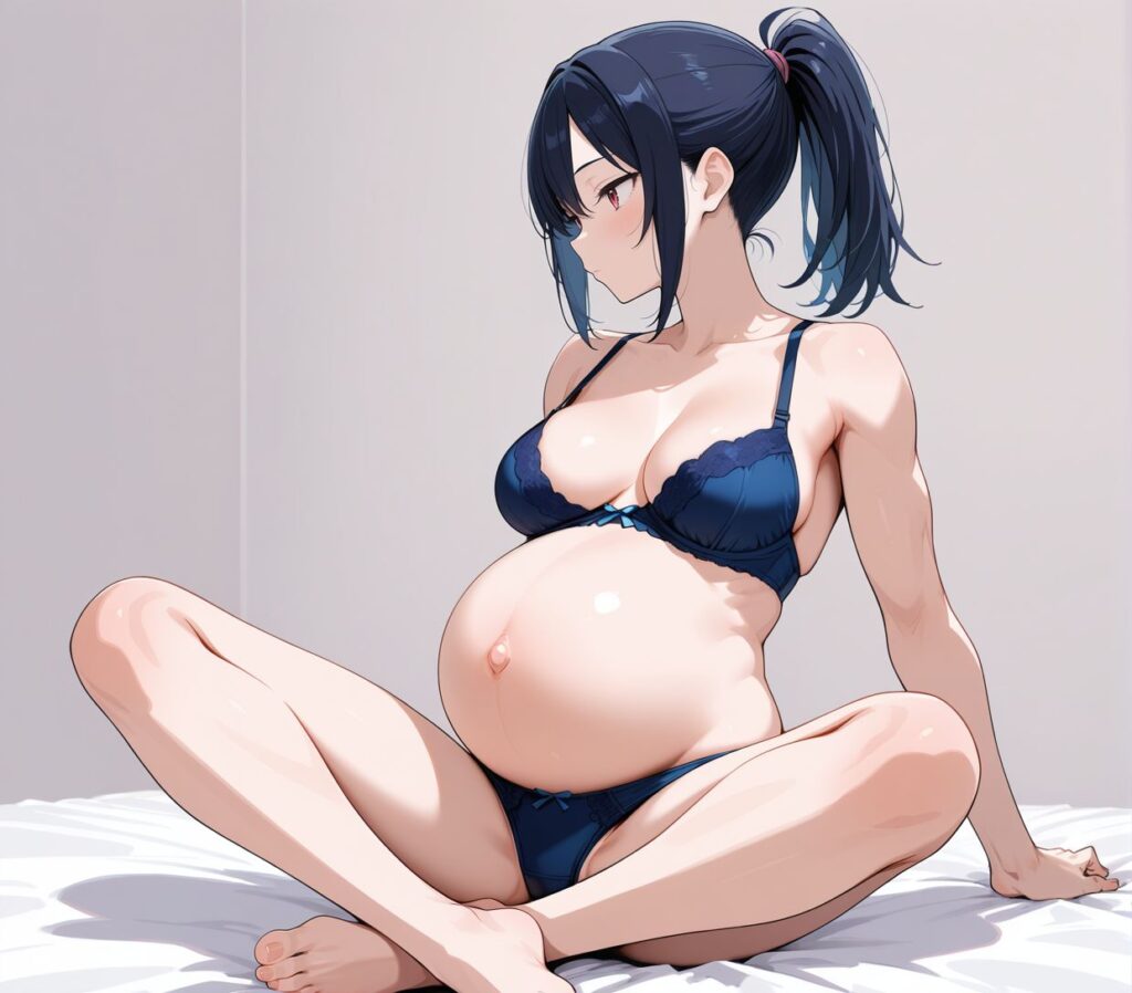 ボテ腹のエロ画像 16