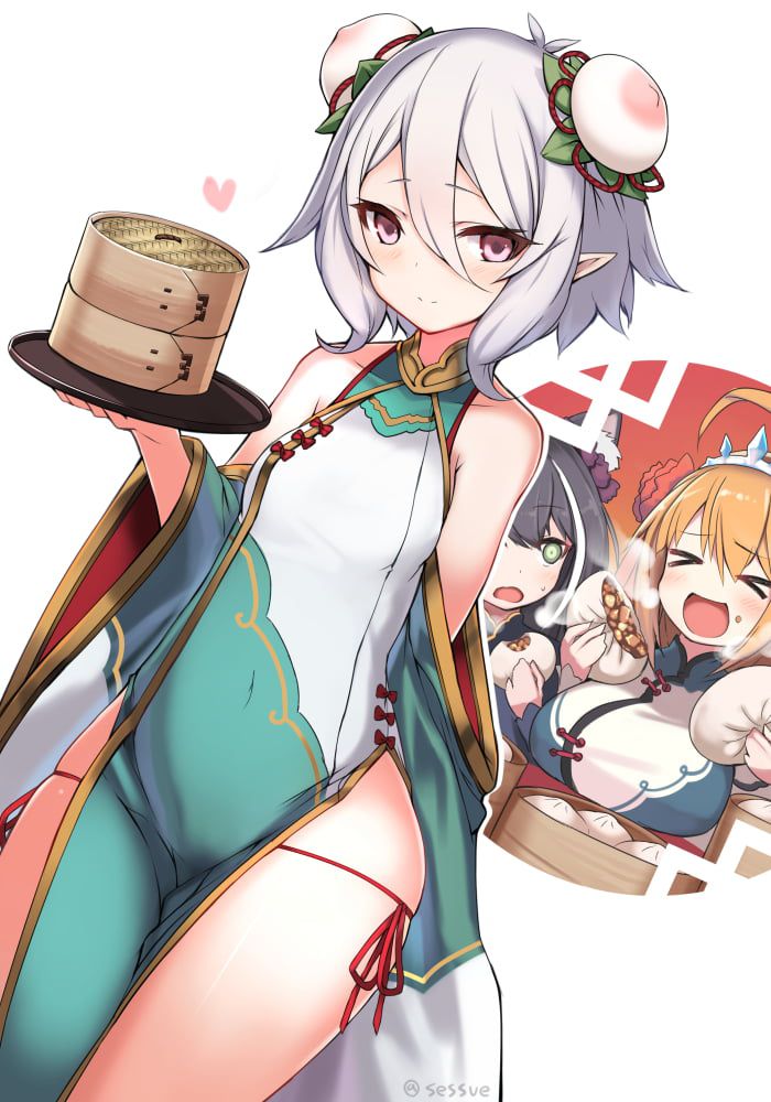 チャイナドレスの二次エロ画像くだしあ。 20枚