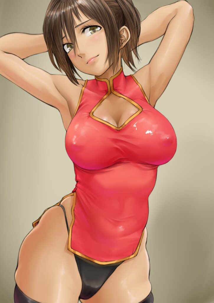 チャイナドレスのエロ画像 6