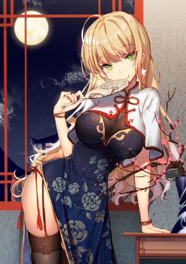 チャイナドレスのエロ画像 15