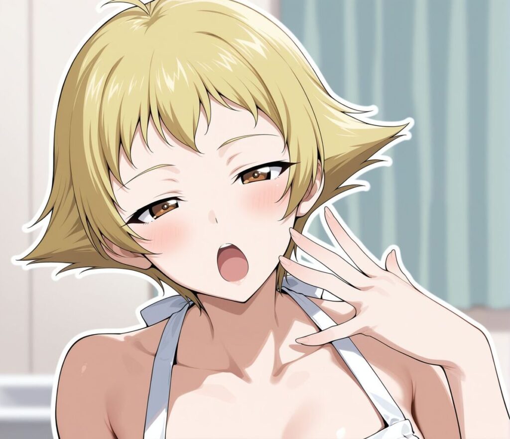 裸エプロンのエロ画像 16
