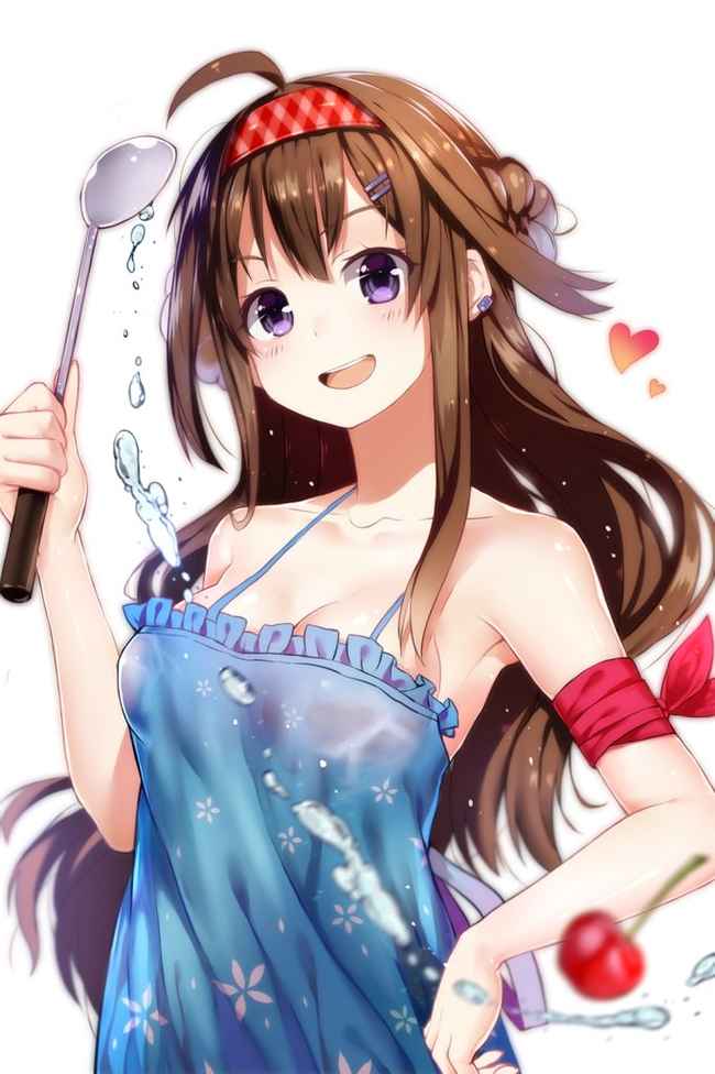 裸エプロンのエロ画像 15