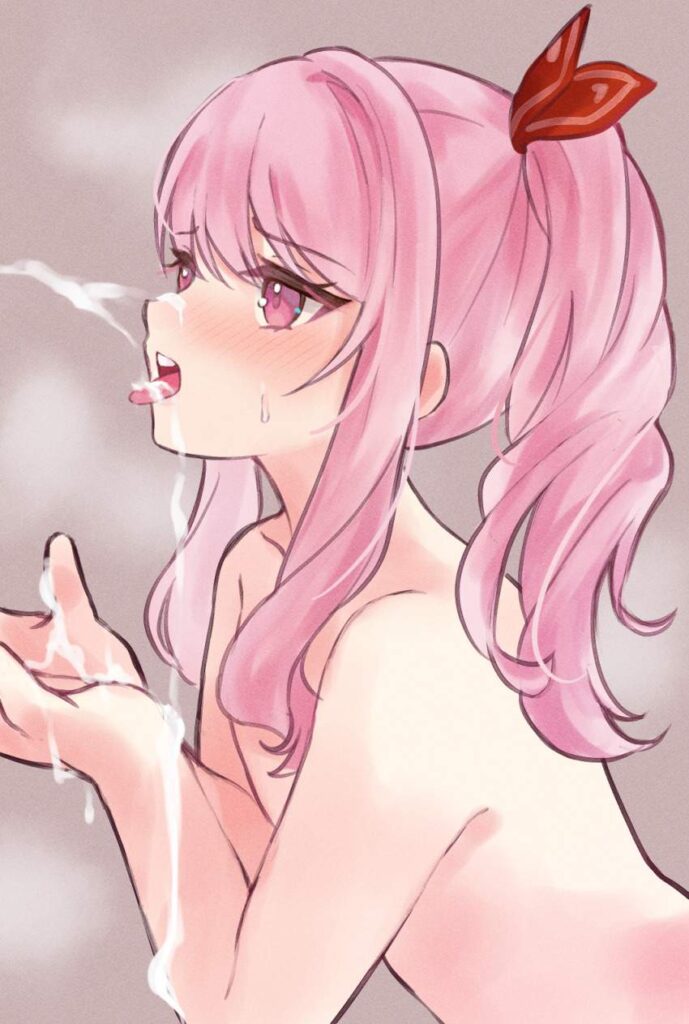 口内射精のエロ画像 11