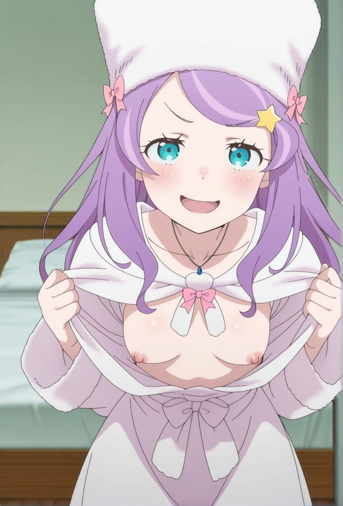 紫髪のエロ画像 14