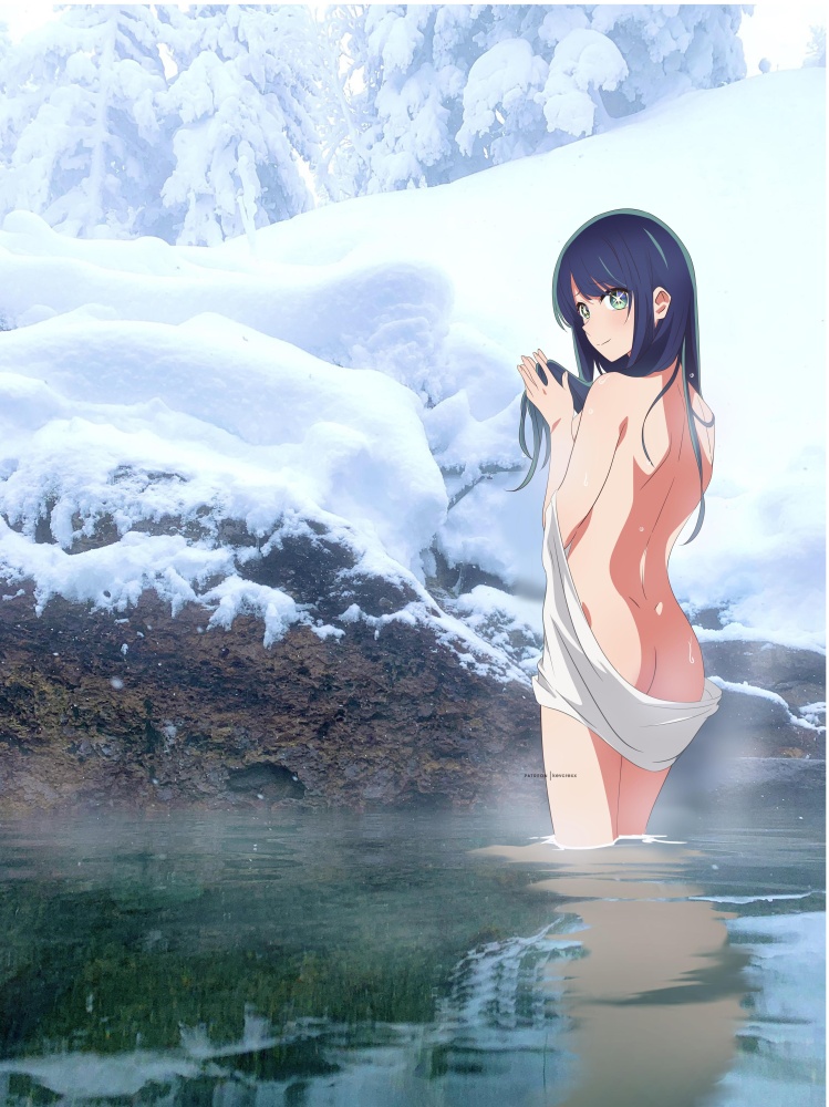 温泉のエロ画像 3